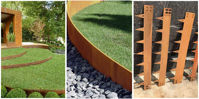 Flexible garden edging