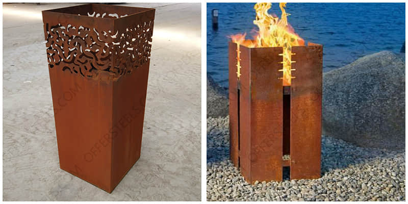 portable gas fire pit