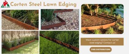 How to Use Corten Steel Edging in Your Garden Design