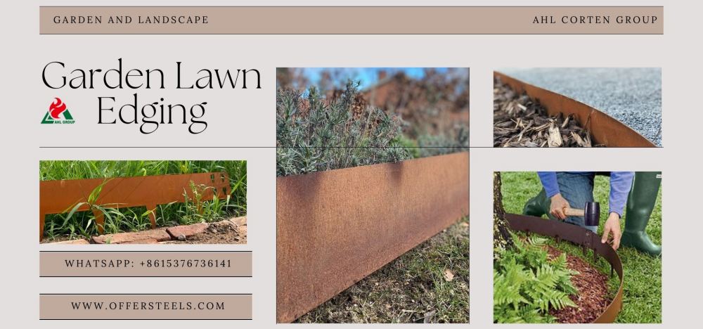 corten steel edging