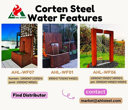 Corten Steel Water Features: 5 Things You Need To Know