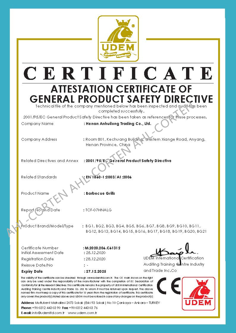 Home Using BBQ Stove Grill Rack Steel Materials Ce Certificate