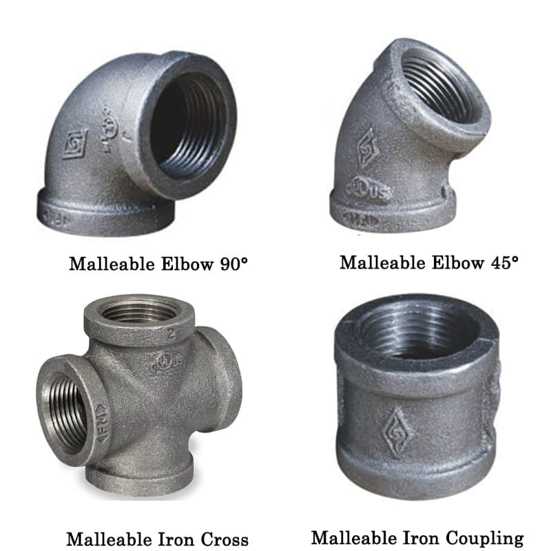 malleable iron fittings saler
