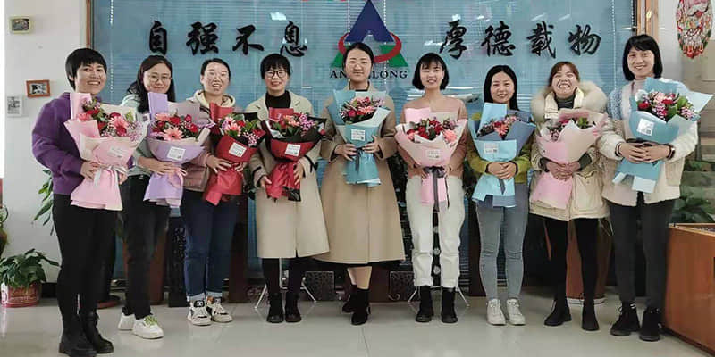 AHL STEEL's female workers in office