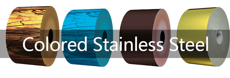 colored stainless steel