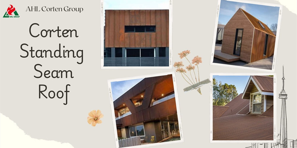 corten steel roof siding