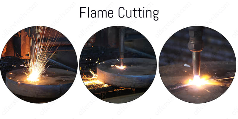 Flame cutting