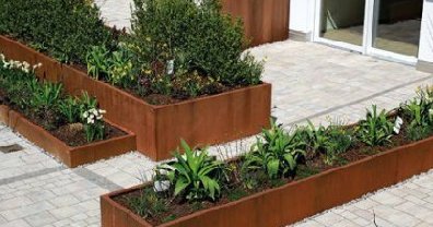 How to choose corten steel planter & edging for your garden?