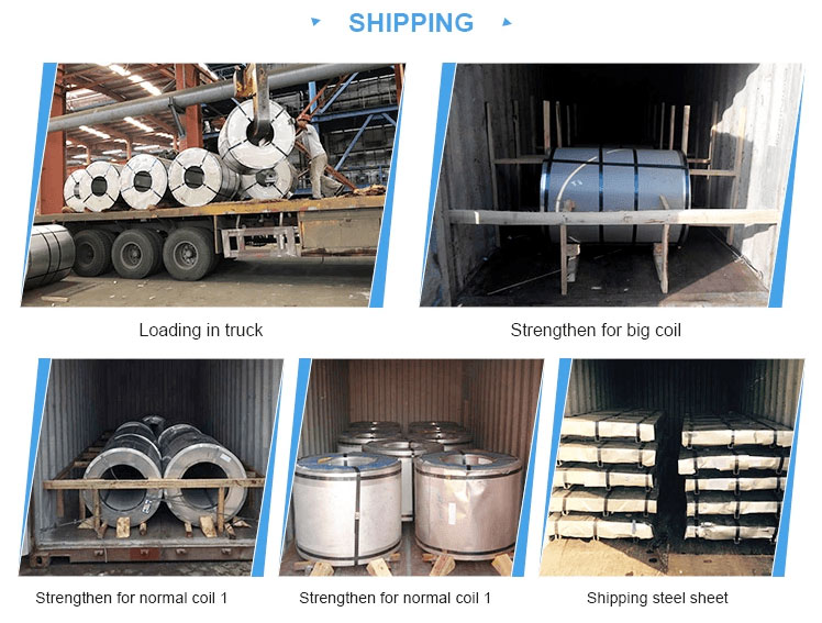 Stainless Steel Sheet/Coil Paking & Shiipping