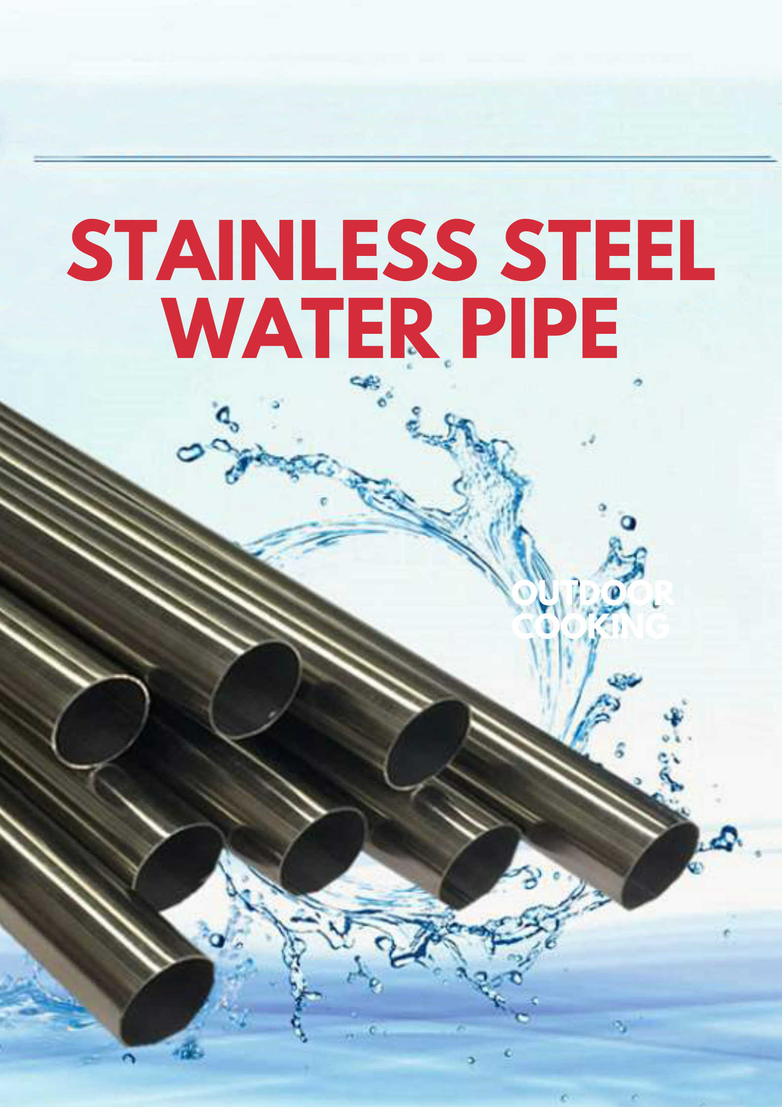 stainless steel water pipe