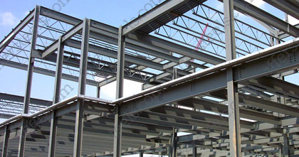 steel frame construction  