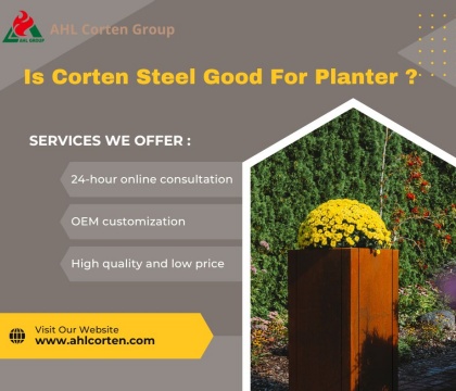 Is Corten Steel Good For Planter Boxes