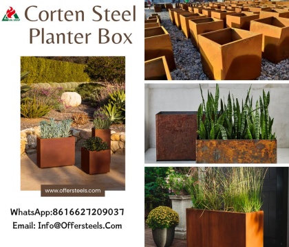 Corten Steel Planter: Is It Safe for Outdoor Garden Plants?